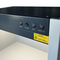 Manuel 60 cm Işık Kabini Renk Kontrol Değerlendirme Kabini ( 4 Işık Kaynaklı )